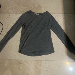 small grey long sleeve
